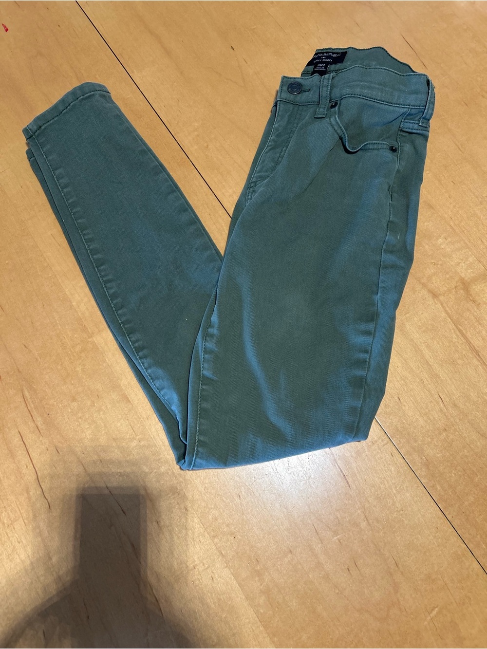 Women's Skinny Jeans in green